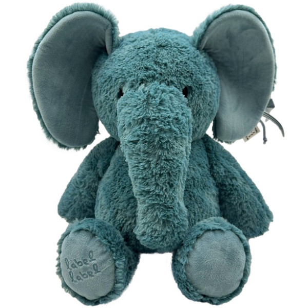 Label Label Soft Toy Elefante Elly L Azul